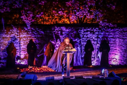 La lectura fue el último acto del Festival de las Ánimas de Soria.