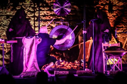 La lectura fue el último acto del Festival de las Ánimas de Soria.