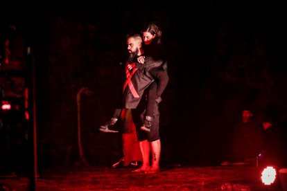 La lectura fue el último acto del Festival de las Ánimas de Soria.