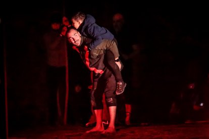 La lectura fue el último acto del Festival de las Ánimas de Soria.
