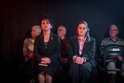 Espectáculo de Un funeral de muerte de La Bo-eme.