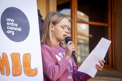 El día de los derechos de la infancia se celebra con una acción solidaria
