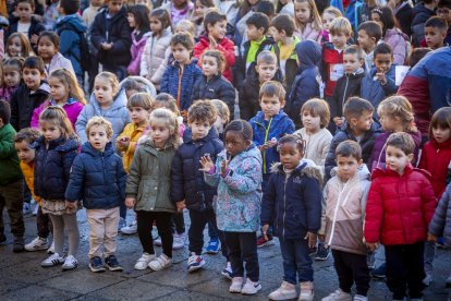 El día de los derechos de la infancia se celebra con una acción solidaria