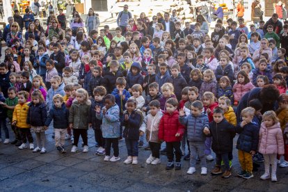 El día de los derechos de la infancia se celebra con una acción solidaria