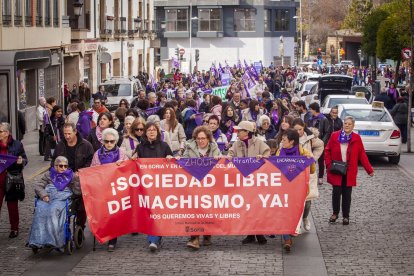La sociedad soriana condena la violencia contra las mujeres