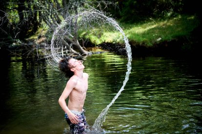 ‘Melena de agua’.
