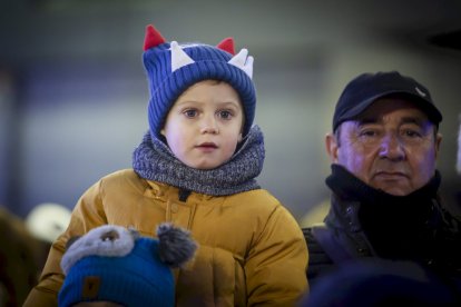 El evento llenó Mariano Granados de espíritu navideño