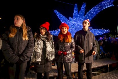 El evento llenó Mariano Granados de espíritu navideño