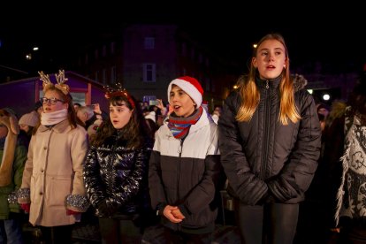 El evento llenó Mariano Granados de espíritu navideño