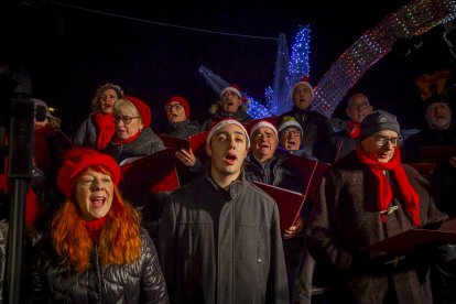 El evento llenó Mariano Granados de espíritu navideño
