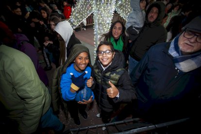 El evento llenó Mariano Granados de espíritu navideño