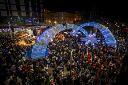 El evento llenó Mariano Granados de espíritu navideño