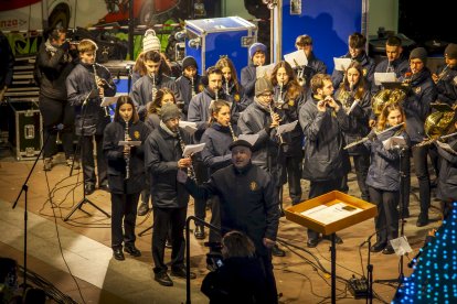 El evento llenó Mariano Granados de espíritu navideño