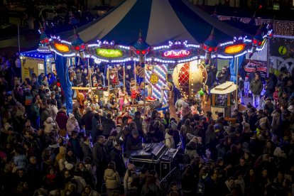 El evento llenó Mariano Granados de espíritu navideño