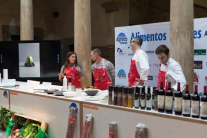 Congreso gastronómico Alimentos Locales de Ágreda en su edición de 2023.