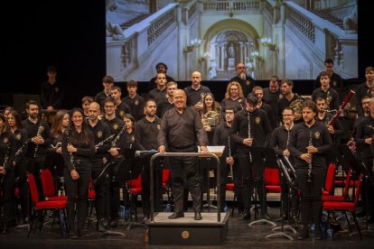 La Banda Municipal de Música interpretó canciones para los más pequeños