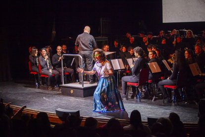 La Banda Municipal de Música interpretó canciones para los más pequeños