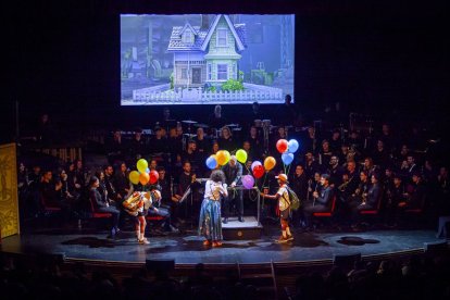 La Banda Municipal de Música interpretó canciones para los más pequeños