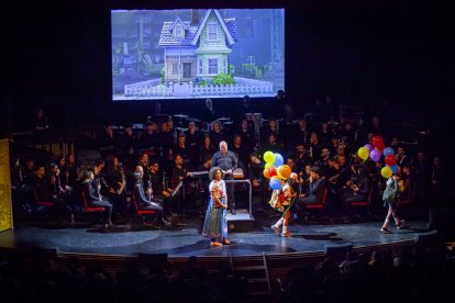 La Banda Municipal de Música interpretó canciones para los más pequeños