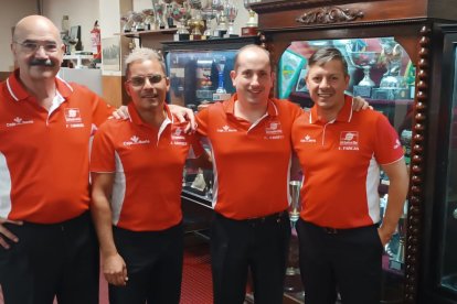 El equipo del Amistad Numancia.