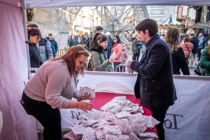 Celebración de las campanadas con Torrezno de Soria.