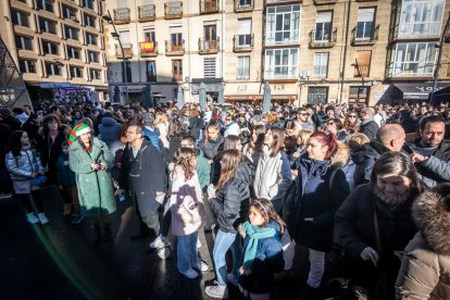 Celebración de las campanadas con Torrezno de Soria.