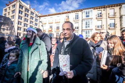 Celebración de las campanadas con Torrezno de Soria.