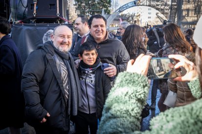 Celebración de las campanadas con Torrezno de Soria.