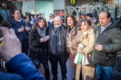 Celebración de las campanadas con Torrezno de Soria.