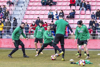 Comunión por reyes entre el equipo y la afición más joven