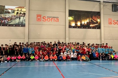 Participantes en el torneo navideño.
