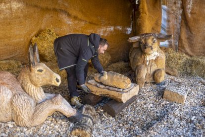 El desmontaje del belén pone fin a la navidad