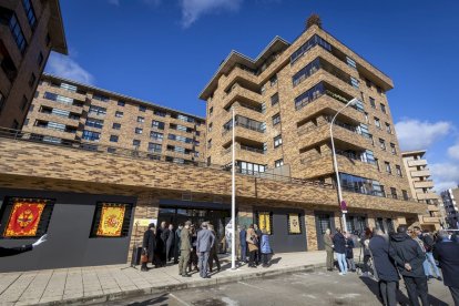 Acto oficial de inauguración en la Avenida Duques de Soria