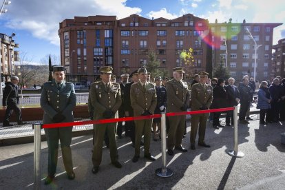 Acto oficial de inauguración en la Avenida Duques de Soria