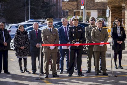 Acto oficial de inauguración en la Avenida Duques de Soria