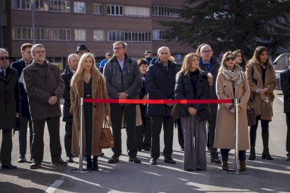Acto oficial de inauguración en la Avenida Duques de Soria