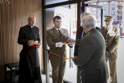 Acto oficial de inauguración en la Avenida Duques de Soria