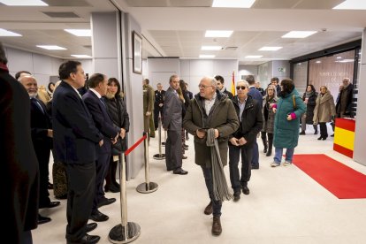 Acto oficial de inauguración en la Avenida Duques de Soria