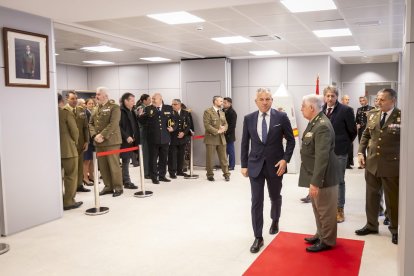 Acto oficial de inauguración en la Avenida Duques de Soria