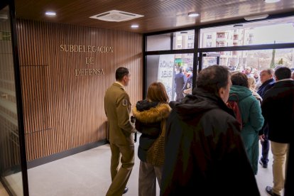 Acto oficial de inauguración en la Avenida Duques de Soria