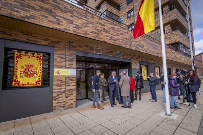 Acto oficial de inauguración en la Avenida Duques de Soria