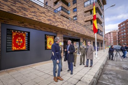 Acto oficial de inauguración en la Avenida Duques de Soria