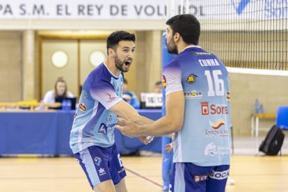 Buen voleibol el desplegado por los celestes de Soria