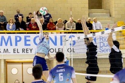 Buen voleibol el desplegado por los celestes de Soria
