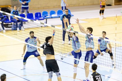 Buen voleibol el desplegado por los celestes de Soria