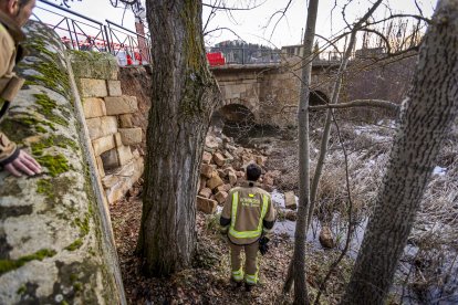 La estructura medieval sufre un daño significativo