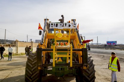 La protesta del campo moviliza 800 agricultores