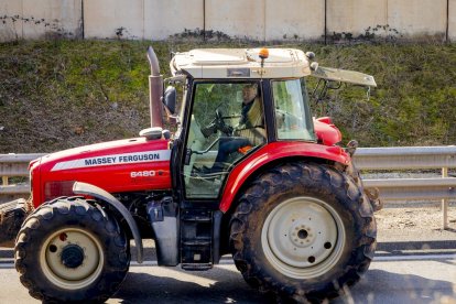 La protesta del campo moviliza 800 agricultores