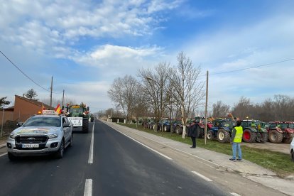 La tractorada en San Esteban de Gormaz