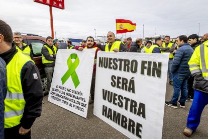 Después de las tractoradas las manifestaciones se realizaron a pie